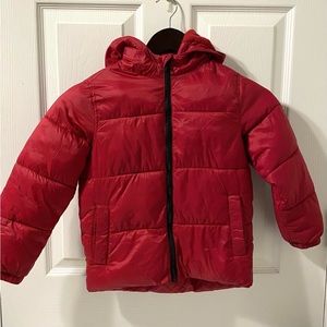 Old Navy Boys Puffer Jacket/ Size XS / 5 / Red Winter Jacket